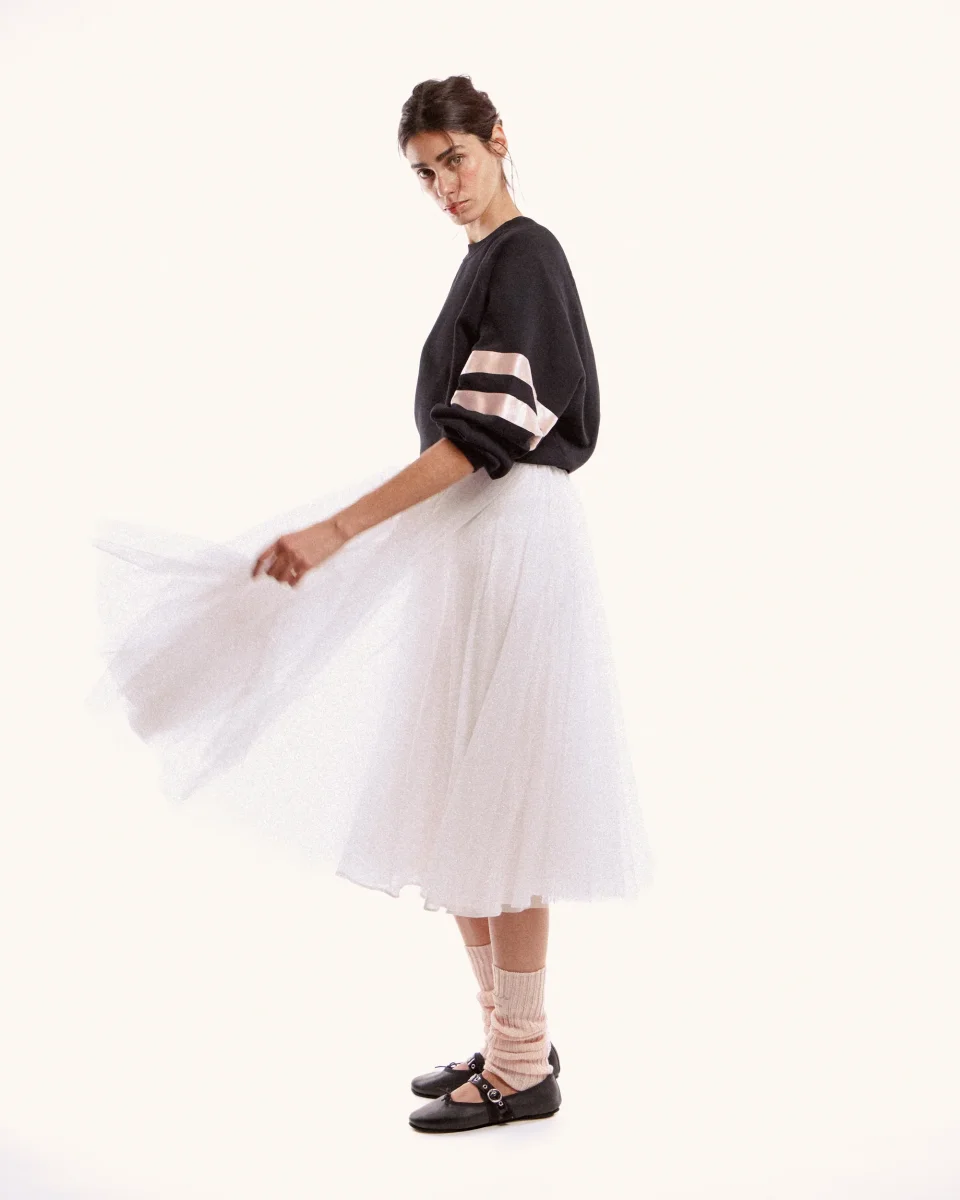 Jupon mi-long pailleté – Image 2