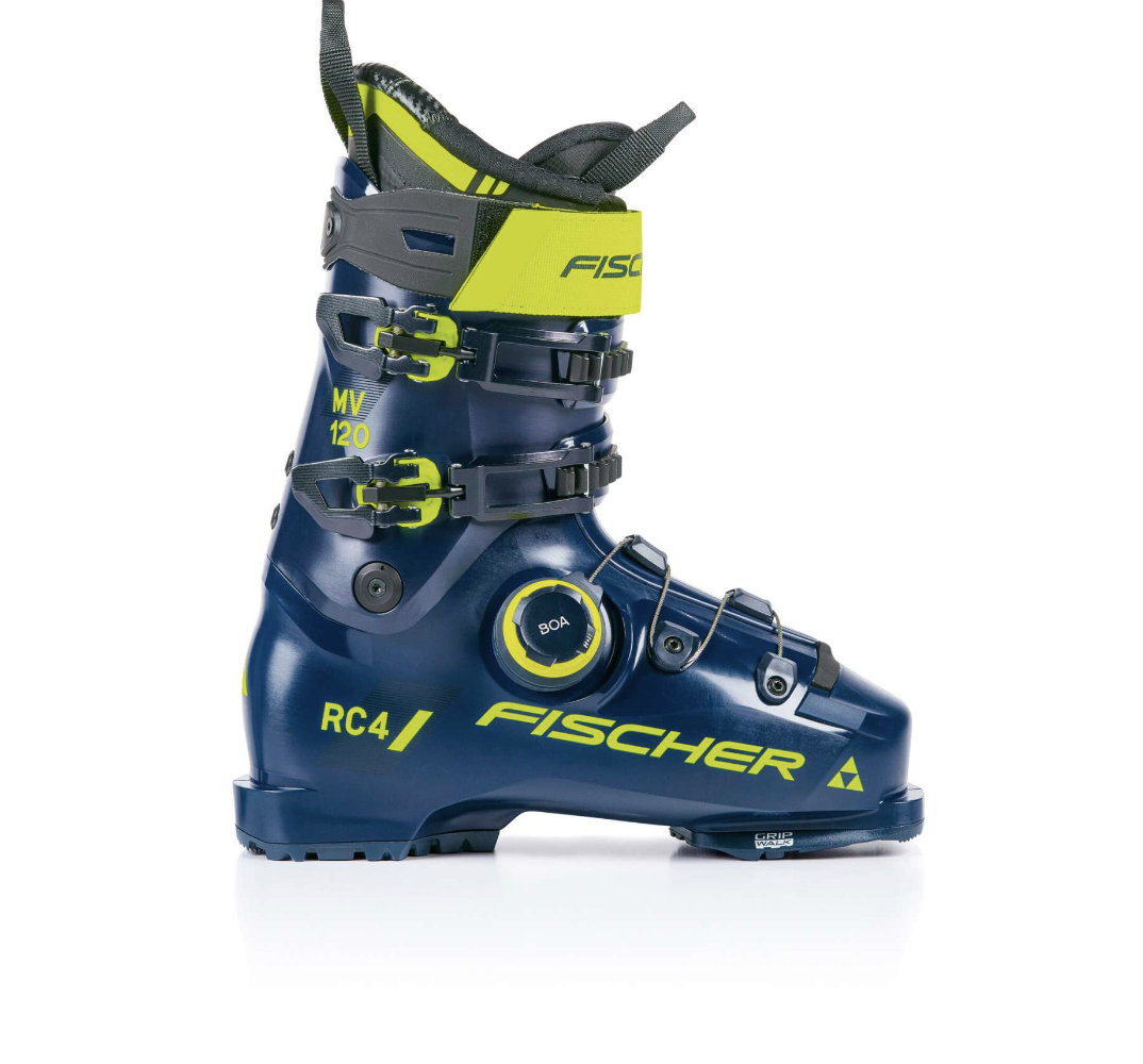 FISCHER RC4 120 MV BOA (TARIF INCLUANT LA COQUE MOULÉE À VOTRE PIED)